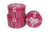 Round Hat Recycled Cardboard Gift Boxes , CMYK / Pantone box
