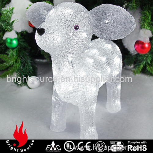 promotion acrylic lights deer