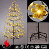 Yellow Flowers Outdoor Led Christmas Tree
