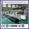 Double Wall Pvc Corrugated Plastic Pipe Extrusion Line 15Kw Power