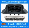 Ouchuangbo audio DVD GPS radio Renault Megane 3 support French BT Ipod