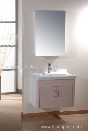 70CM PVC bathroom cabinet wall hung cabinet vanity for sale