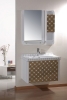 80CM PVC bathroom cabinet wall hung cabinet vanity for sale