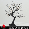 Lighted artificial bonsai tree