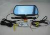 Rear View Safety Backup Camera System License Plate + 7 Inch Touch Button Mirror Monitor