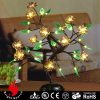 Lighted crystal bonsai tree