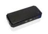 Black Car Battery Power Bank , Portable Power Bank Car Jump Starter For Laptop