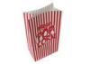 Food Grade Grease proof 80gsm Popcorn Paper Bag For Theatre