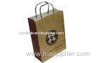 Coffee bean Colored Paper Bags With Handles , shopping bag