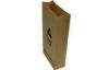 Recyclable Rectangle craft Paper packaging Bags for files / notebook