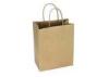 Customized Handmade Kraft Shopping Paper Bags With twisted handle