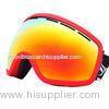 UV Protection TPU Frame Anti Fog Snow Goggles , Ski Goggle for Adults