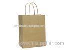 Family Use Plain Kraft Paper Gift Bags Kraft Paper Shopping Bags With Handles