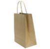 Brown Kraft Paper Bags With Handles , Kraft Paper Favor Bags For Packaging