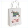 Environmental Shopping Printing Kraft Paper Grocery Bags With Handles