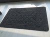 Rubber backing Polyester Embossed commercial door mats