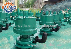 Pneumatic turbine-power submersible pump