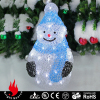 ice sculpture smile snowman
