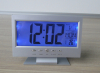 VOICE & TOUCH CONTROL BACKLIGHT LCD CLOCK