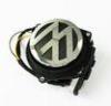 Volkswagen Flip Logo Automobile Rear View Camera , Color CMD Car Backup Camera