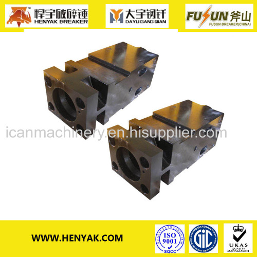 Hydraulic Cylinder Front Head used for Hydraulic Rock Breaker Hammer of Excavator Spare Part