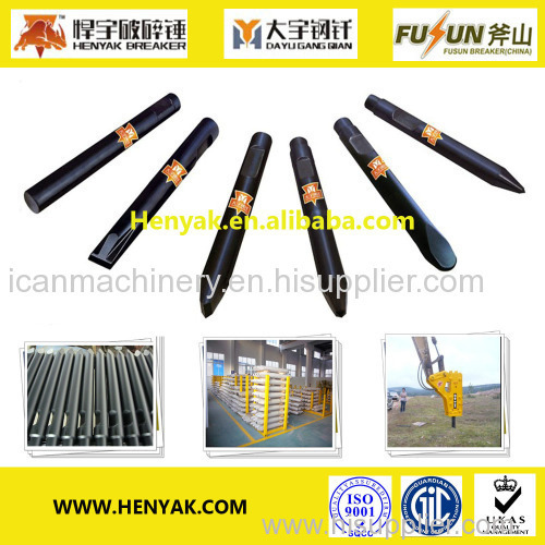 Hydraulic Breaker Chisel used for FURUKAWA Hydraulic Breaker Hammer of Excavator Spare Part