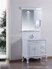 80/90/100CM bathroom cabinet archaistic cabinet vanity PVC instead
