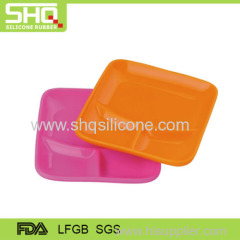Wholesale silicone rubber dinner plate