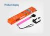 Telescopic Cordless mobile phone Bluetooth Selfie Stick with Remote Control