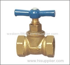 Brass Stop Valve Iron Steel T Handle