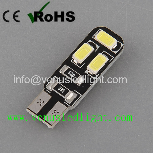 Car Auto LED T10 194 W5W Canbus 6 smd 5630 5730 LED Light Bulb No error led light