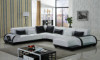 Modern Living Room Leather Corner Couches