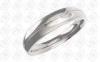 Polished Wedding Bands Rings Stainless Steel Jewelry Unisex , cz steel rings