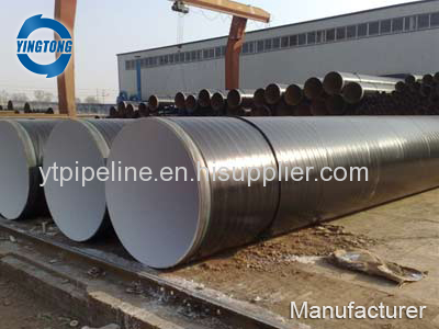 ERW / LSAW spiral welded steel pipe from China manufacturer