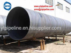 Spiral welded steel pipe carbon steel pipe manufacter