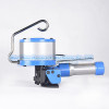 Pneumatic combination steel strapping tool