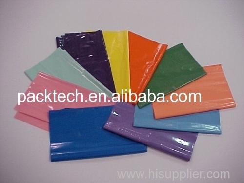 Rainbow Color Postage Poly Bag/air express courier bag