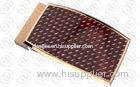 Full Rose Gold Red Carbon Fiber Belt Buckle Anti-corrosion OEM / ODM