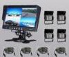 Bus RV Truck Vehicle Monitoring Systems Including 7 Inch Monitor + Rear View 4 Camera