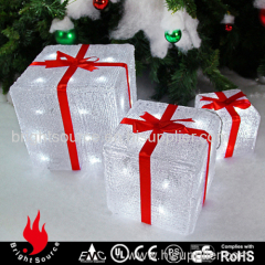 animal light christmas gift box