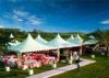 Aluminium Frame Tarpaulin Covered Marquees For Wedding With Windowed Walls