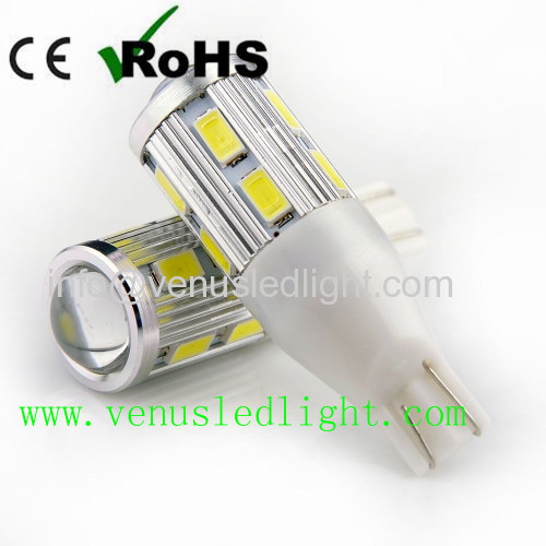 T15 10 SMD 5630 LED Reverse Backup Light with Convex Lens, Wholesale Car Side Marker Light Bulbs