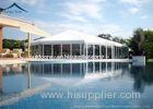 Marquee European Style Tents Multi-Sided For Exhibition Flame Retardant Glass Wall