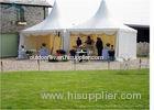 8m * 8m Large Sun / Water / Fire Proof Pagoda Tents With Roof Linings For Outdoor Party