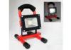 Portable 12V led outdoor flood lights , 2200mA led pir floodlights for stage lighting