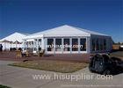 Fireproof Canvas Mixed Tents Marquee For Outdoor Reception With Glass Wall