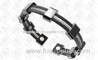 Black and Silver Tone Stainless Steel Bangle , magnetic therapy bracelets