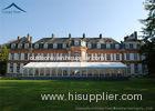 200 People Royal Large Wedding Tents Soft PVC Wall With Clear Windows