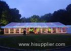 Large Wedding Tents 100 People Flame Retardant With Decoration Cellings