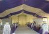 Sunproof Outdoor Canopies For Business Party Activity , 15m * 50m White Canopy Tent